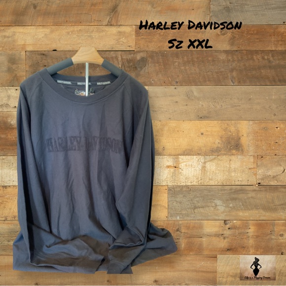 Harley-Davidson Other - Harley-Davidson Men's Black logo Sz XXL Offical T Shirt